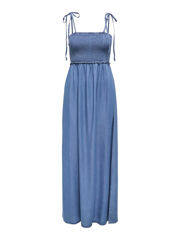 Product VESTIDO MAXI DENIM RIS-Medium Blue Denim - Image 2