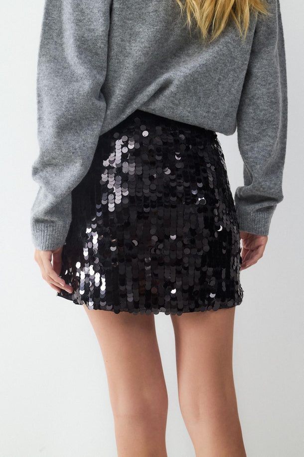 Product MINI FALDA LENTEJUELAS BMK-Black - Image 3