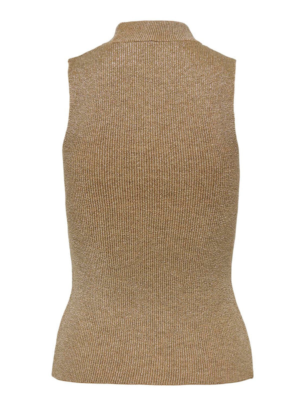 Product TOP NINNA - Cartouche Detail:Mel/ Gold glitter - Image 5