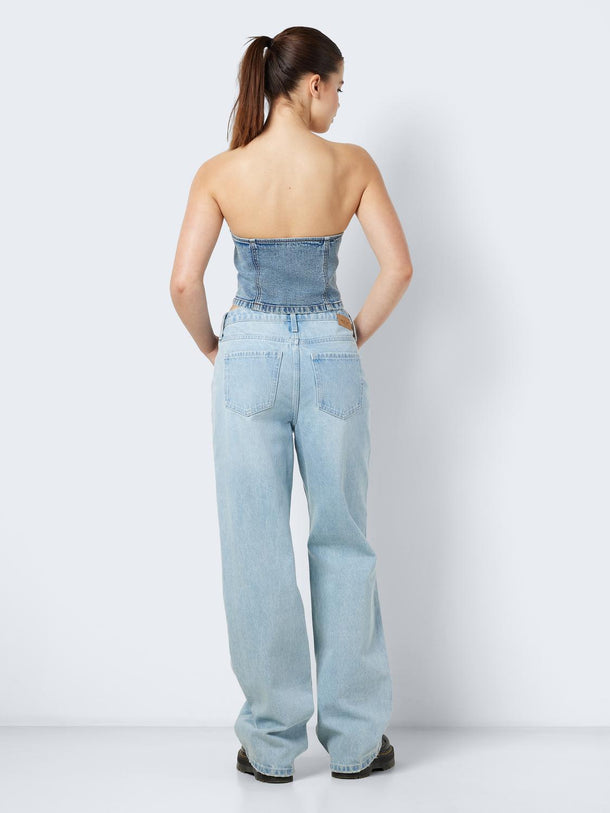 Product TOP FENJA STRAPPLE - Medium Blue Denim - Image 3