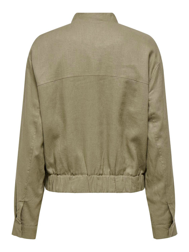 Product CHAQUETA CORTA LINO KARI-Mermaid - Image 5