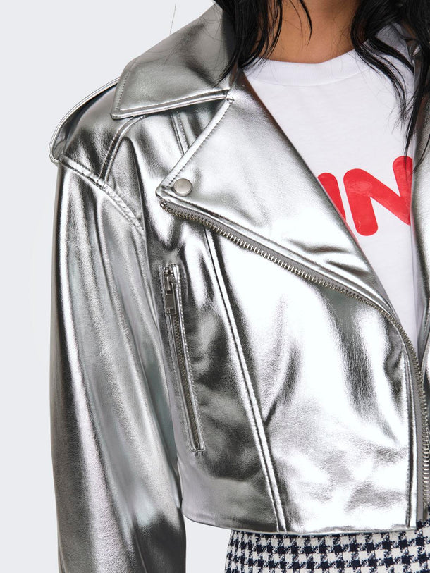 Product CHAQUETA PERLE  - Silver - Image 6