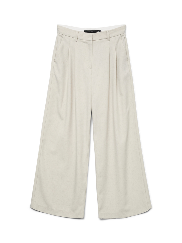 Product PANTALÓN SASTRERO LINO MIKELA-Birch Detail:MELANGE AS SAMPLE - Image 1