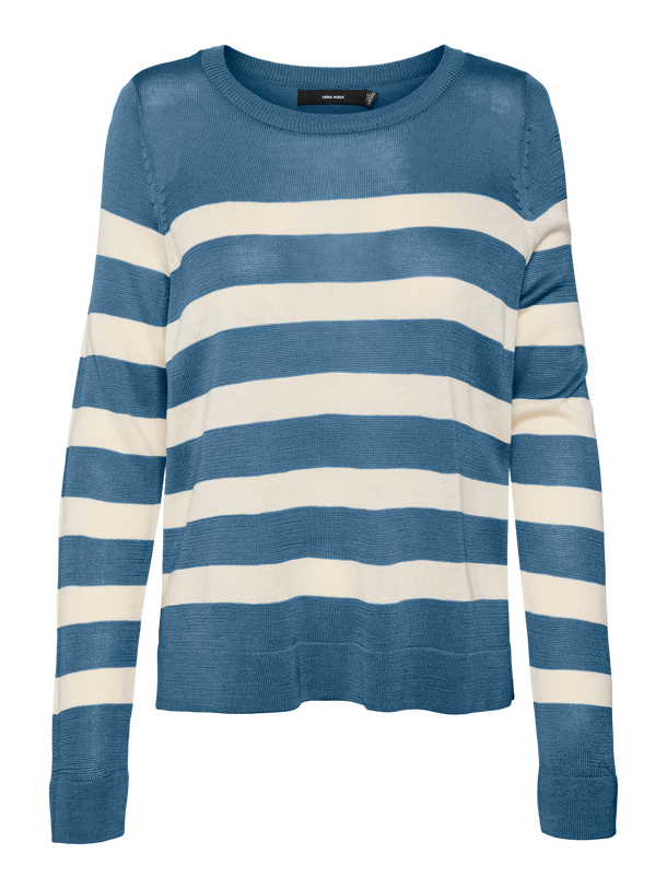 Product SWEATER BÁSICO NOVA-Coronet Blue Stripes:BIRCH BIG STRIPE - Image 1