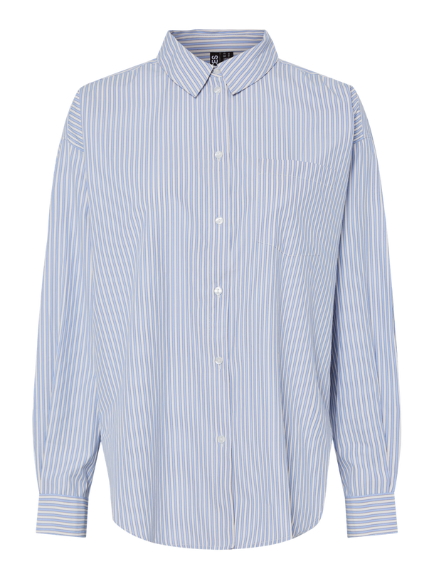 Product CAMISA POPELÍN EMME-Nautical Blue Stripes:White + Maritime Blue - Image 4
