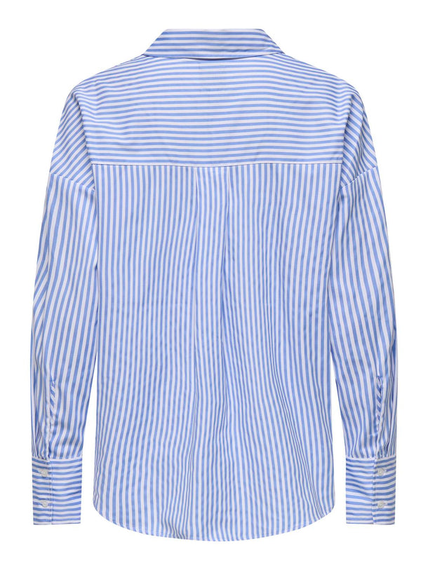 Product CAMISA OREGON - Bright White Stripes:GRANADA SKY - Image 2