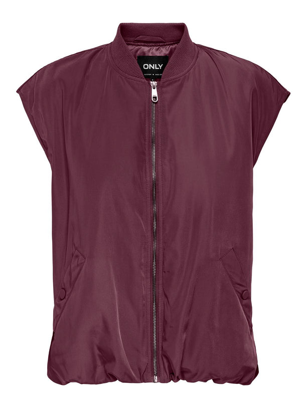 Product CHALECO CON CIERRE ADE-Mauve Wine - Image 1