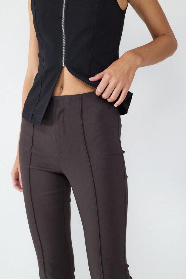 Product PANTALÓN LARGO FLARE BMK-Concrete Grey - Image 5