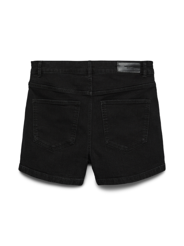 Product SHORT JULIE - Black Denim Detail:VI1513 - Image 2