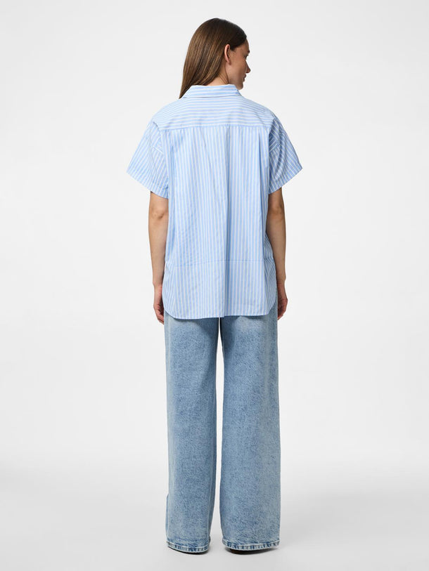 Product CAMISA RAYAS AIDA-Blue Bell Stripes:WHITE - Image 5