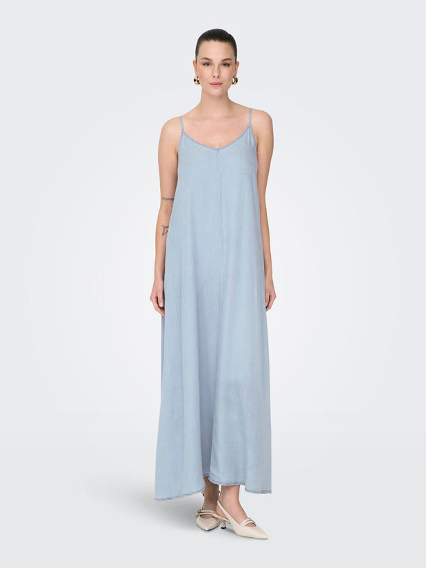 Product VESTIDO CHARIS - Light Blue Denim - Image 1