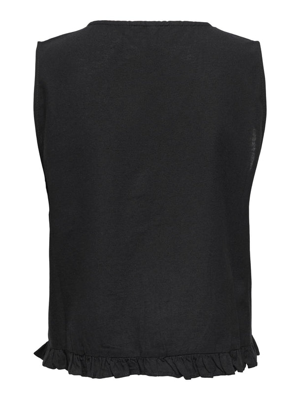 Product TOP LINO CON LAZO KIRI-Black - Image 2