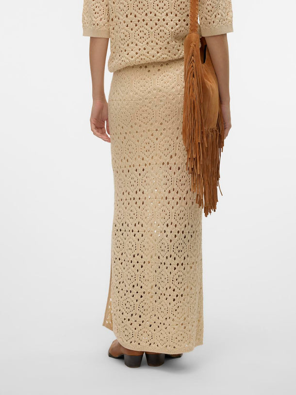 Product FALDA TEJIDA MAXI BERRY - Birch - Image 3