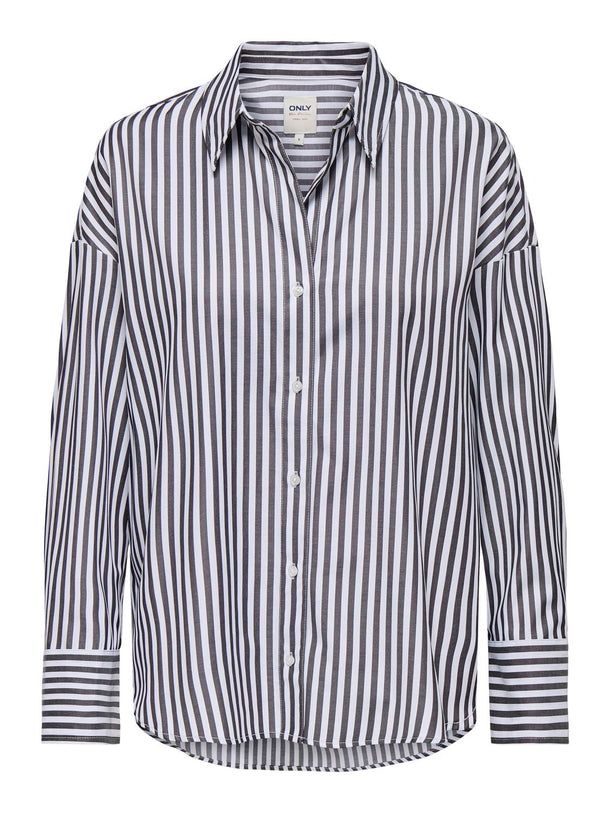 Product CAMISA OREGON - Bright White Stripes:EIFFEL TOWER - Image 1