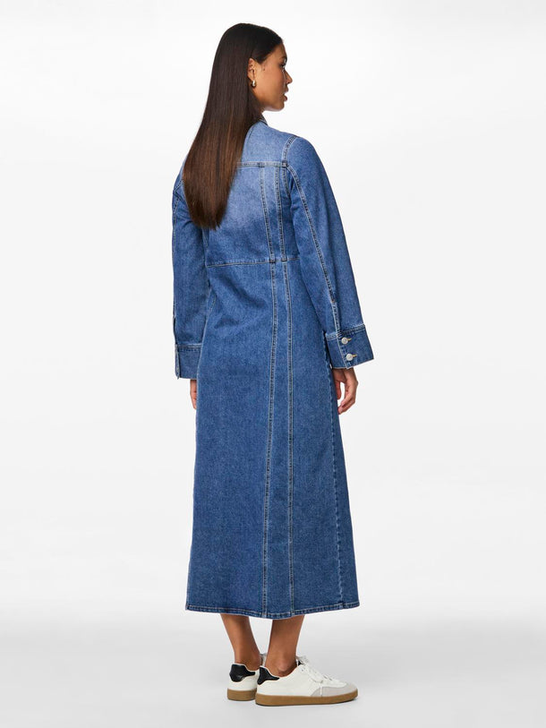 Product VESTIDO FEMME - Medium Blue Denim - Image 2
