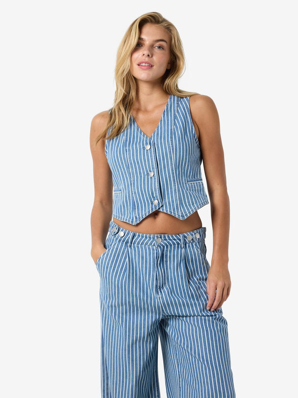 Product CHALECO SASTRERO RAYA DIPLOMÁTICA HERA - Medium Blue Denim - Image 1