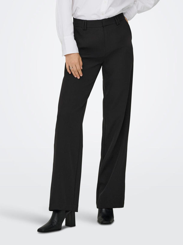 Product PANTALÓN SASTRERO WIDE TIRO ALTO LELLY-Black - Image 1