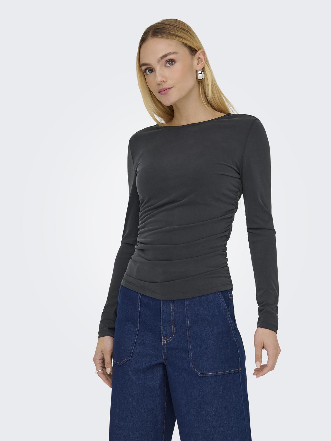 TOP LARGO FREE-Black