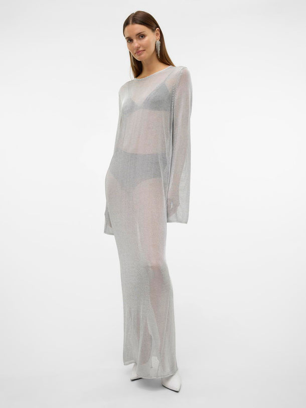Product VESTIDO NOVA - Silver Detail:Metallic - Image 5
