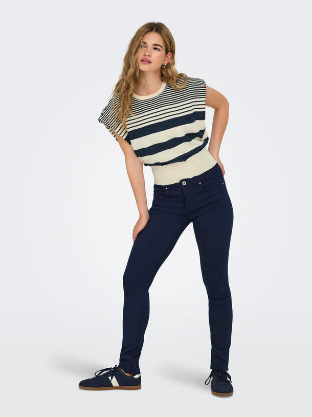Product TOP MIA - Egret Stripes:Total Eclipse - Image 2