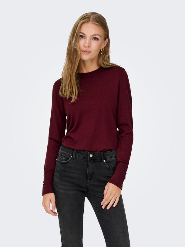 Product SWEATER MALOU-Cabernet - Image 1