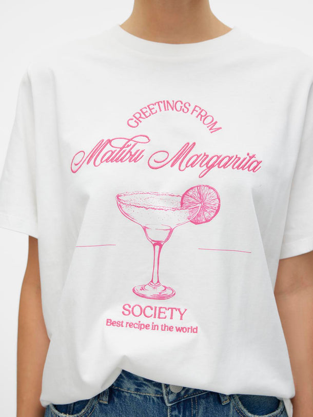 Product POLERA EZRA - Snow White Print:MALIBU MARGARITA - Image 6