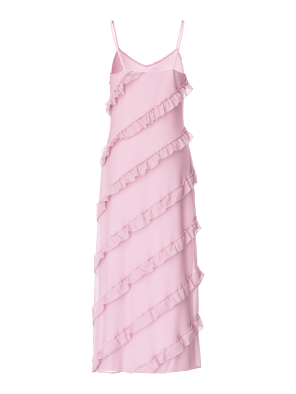 Product VESTIDO MAXI VOLANTES TWIRL-Pink-A-Boo - Image 2