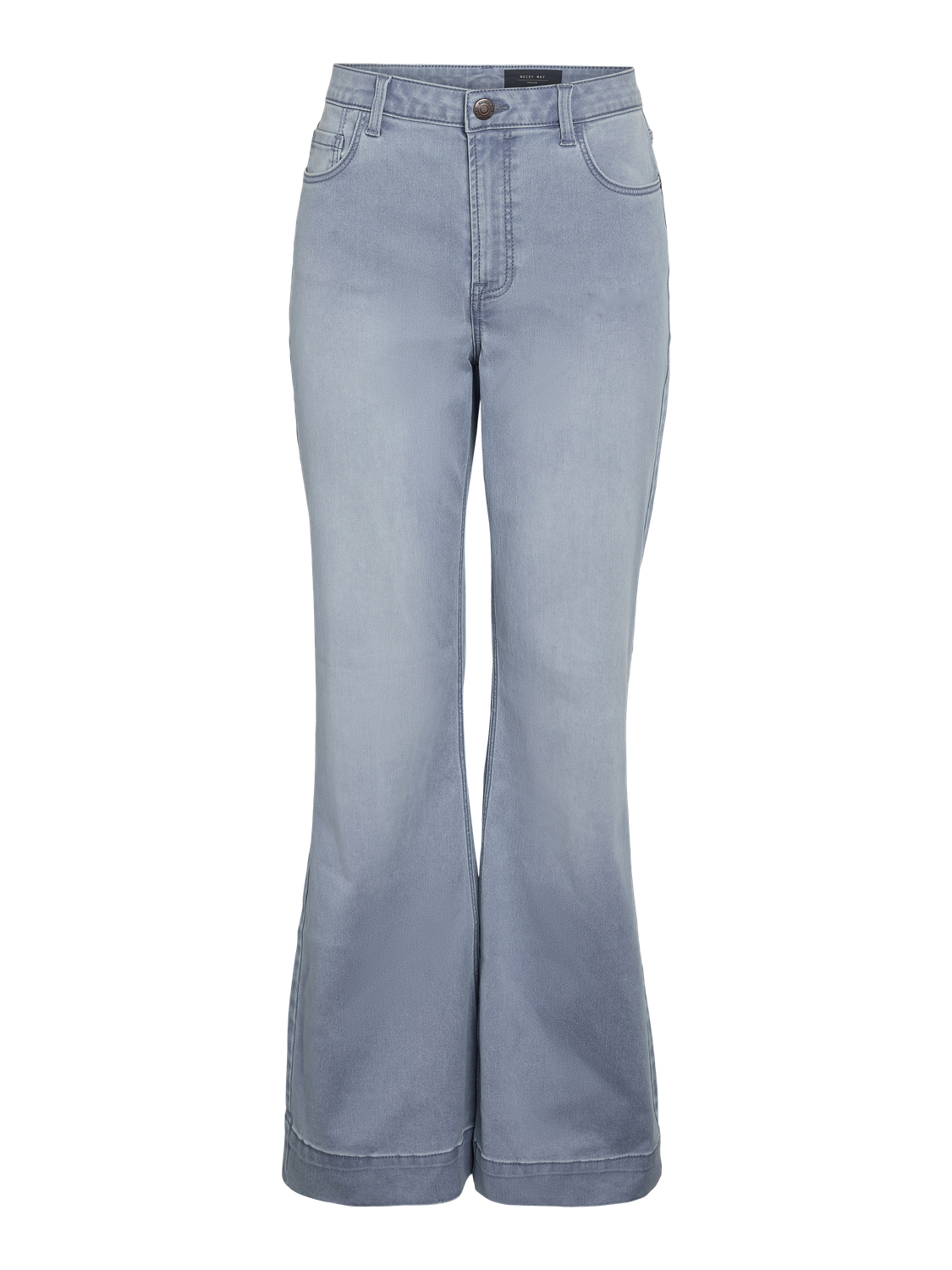 JEAN FLARE TIRO ALTO ROOXY-Light Blue Denim
