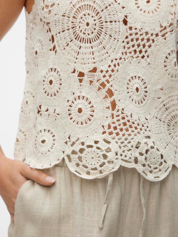 Product TOP TEJIDO VIGA-Snow White - Image 3