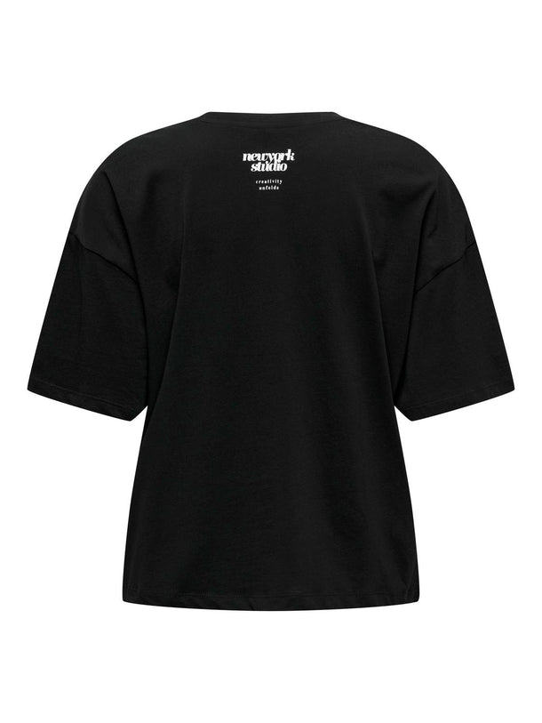 Product POLERA ASTA ESTAMPADA - Black Print:Studio - Image 5