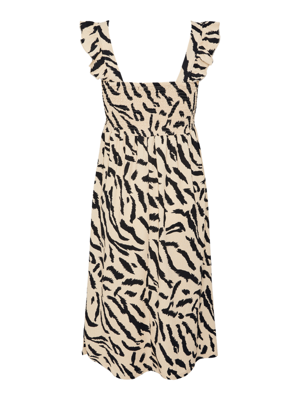 Product VESTIDO LUNA  - White Pepper AOP:Animal - Image 5