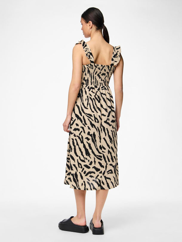 Product VESTIDO LUNA  - White Pepper AOP:Animal - Image 3