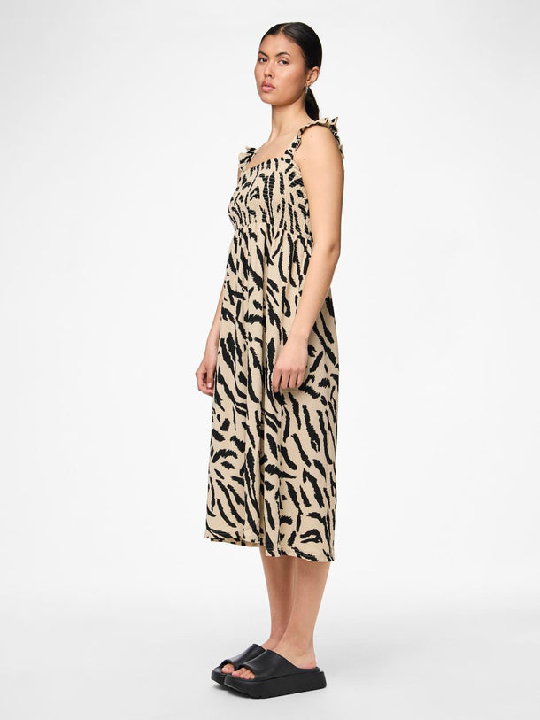 Product VESTIDO LUNA  - White Pepper AOP:Animal - Image 2