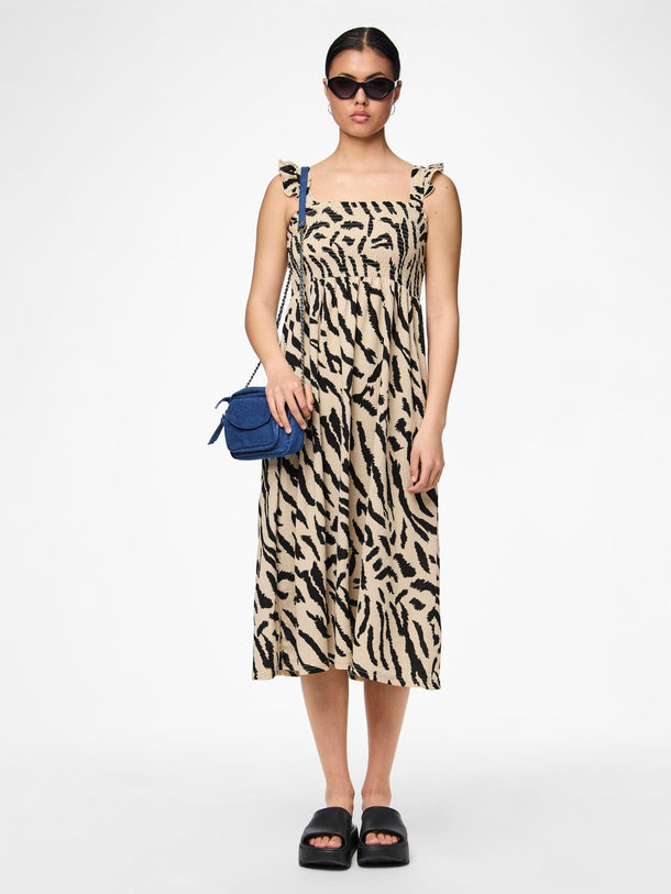 Product VESTIDO LUNA  - White Pepper AOP:Animal - Image 7