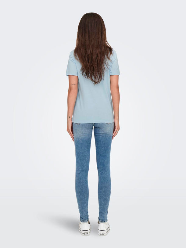 Product POLERA ESTAMPADA KITA-Cashmere Blue Print:Call - Image 3