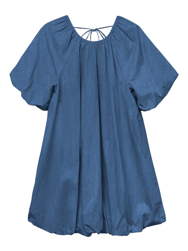 Product VESTIDO BALLOON DENIM DORA-Medium Blue Denim - Image 2
