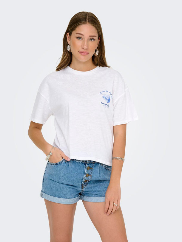 Product POLERA ESTAMPADA BONE-Bright White Print:Vitamin sandwich - Image 4