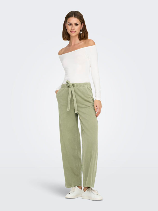 Product PANTALÓN WIDE CON CINTURÓN ILLA - Elm - Image 4