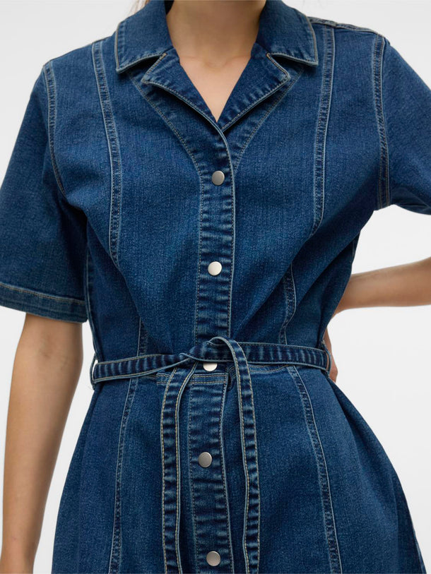 Product VESTIDO DENIM DAYA - Dark Blue Denim - Image 3