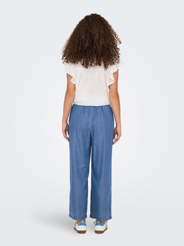 Product PANTALÓN BEA - Medium Blue Denim - Image 3