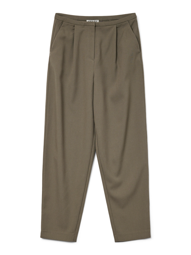 Product PANTALÓN SASTRERO REGULAR TIRO ALTO SIRA-Covert Green - Image 4