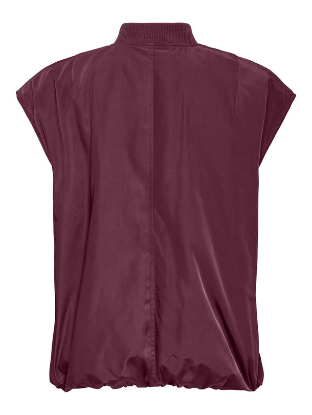 Product CHALECO CON CIERRE ADE-Mauve Wine - Image 2