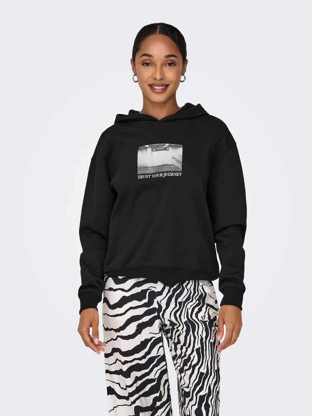 Product POLERON CASSIE - Black Print:Trust + labels brooklyn - Image 2
