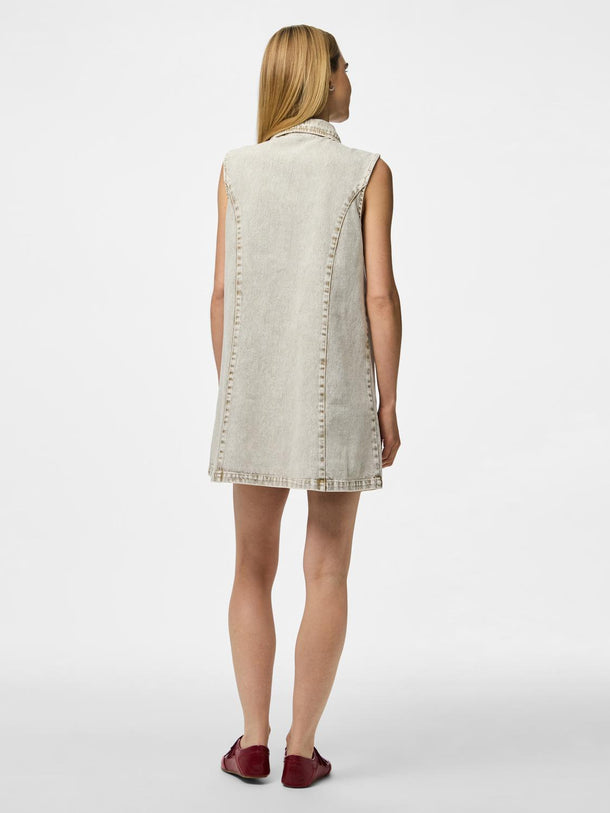 Product VESTIDO DENIM FAY-Sandshell - Image 3