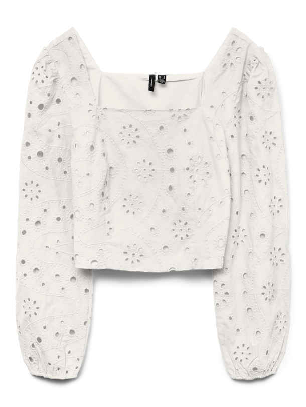 Product TOP DE PUNTILLA ILLE-Cloud Dancer - Image 4