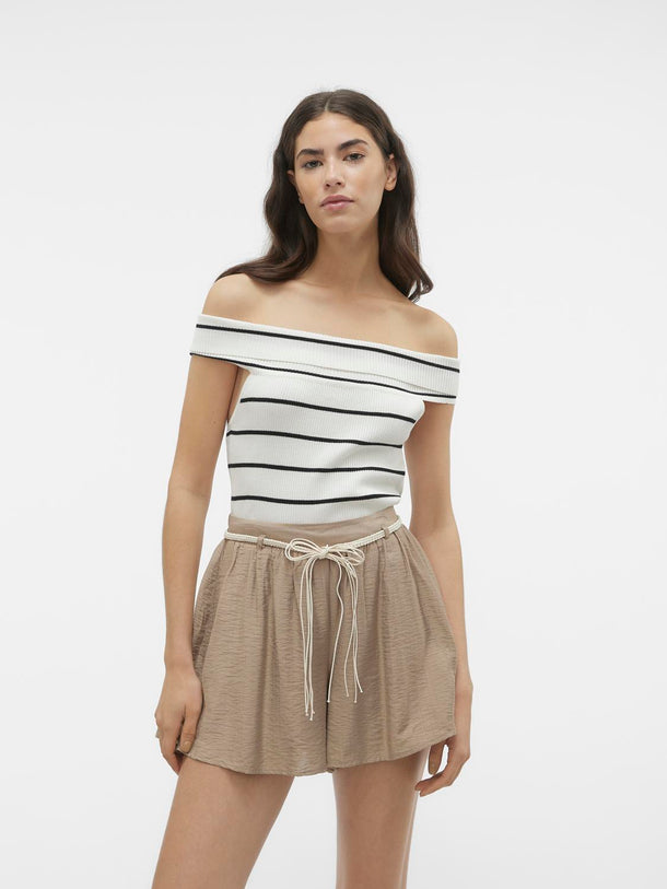 Product WILLOW TOP - Birch Stripes:W. BLACK - Image 1