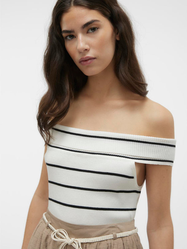 Product WILLOW TOP - Birch Stripes:W. BLACK - Image 6