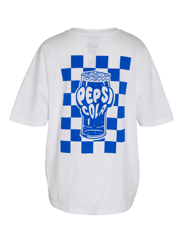 Product POLERA PEPSI ESTAMPADA - Bright White Print:PEPSI COLA HEART - Image 2