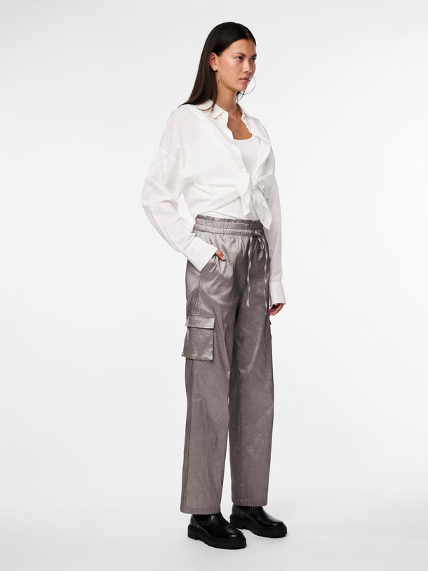 Product PANTALON COLLIS - Silver - Image 2
