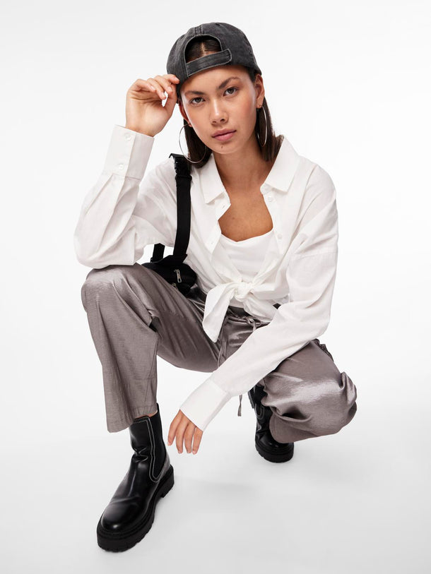 Product PANTALON COLLIS - Silver - Image 3